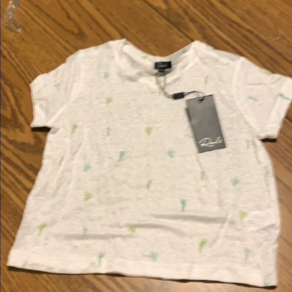 Rails brand crop top